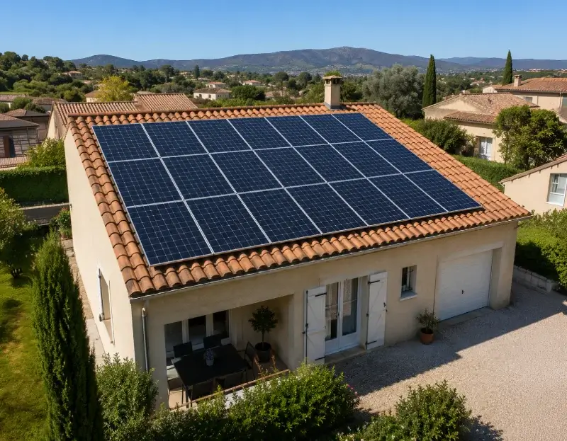 Prime à l'autoconsommation panneaux solaires Le Temple-de-Bretagne — aide financière de l'État
